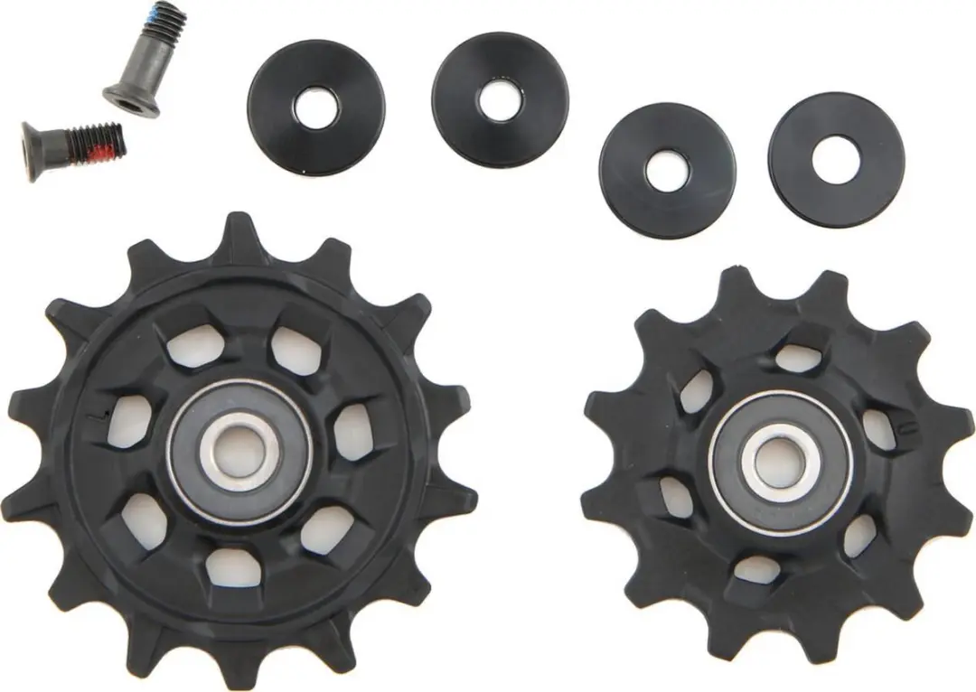 SRAM GX Eagle Apex derailleurwielen zwart