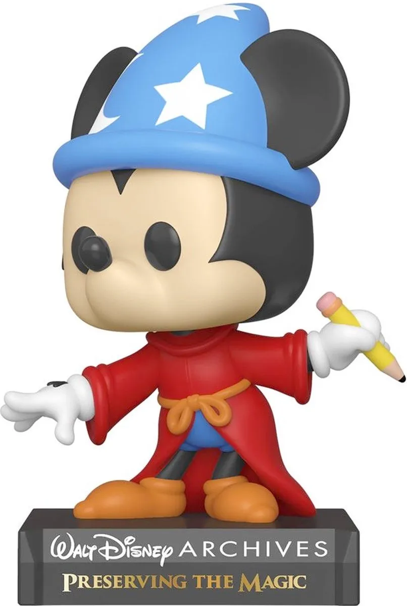 Disney Funko POP! Mickey Mouse Archives Apprentice Mickey 49891 - Verzamelfiguur - 9cm - Multicolours