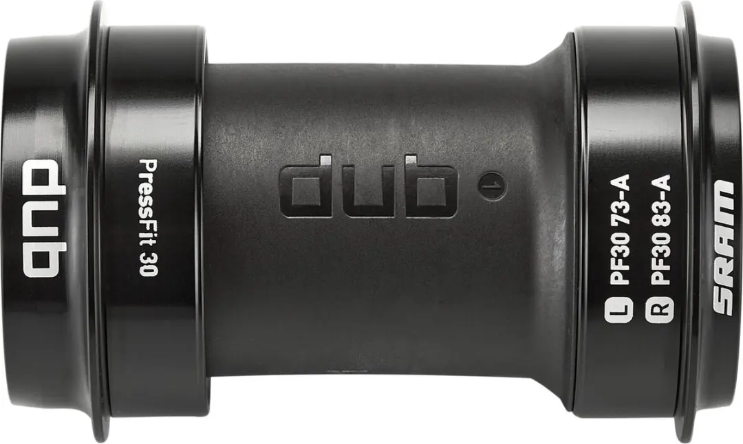 SRAM DUB Wide Race 73mm Pressfit Trappas Cupset - Zwart