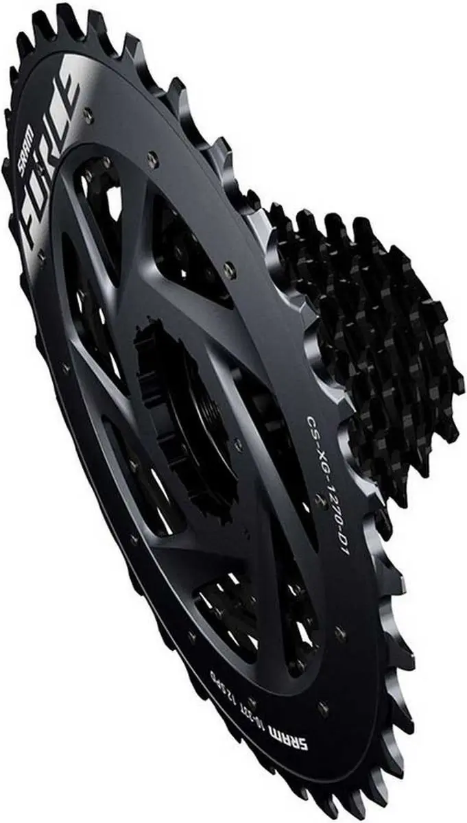 SRAM XG1270 12-speed Cassette 10-28 - Zilver - afbeelding 2 van 6
