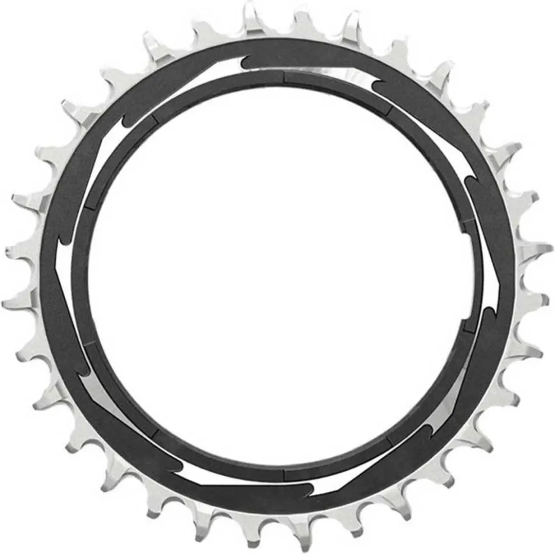 SRAM T-Type Eagle Powermeter Chainring - Zwart/Zilver - afbeelding 3 van 5
