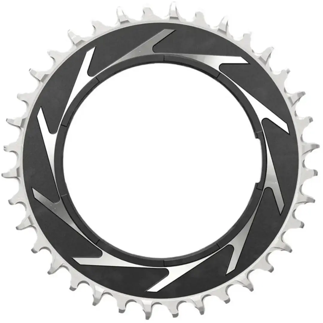 SRAM T-Type Eagle Powermeter Chainring - Zwart/Zilver - afbeelding 2 van 5