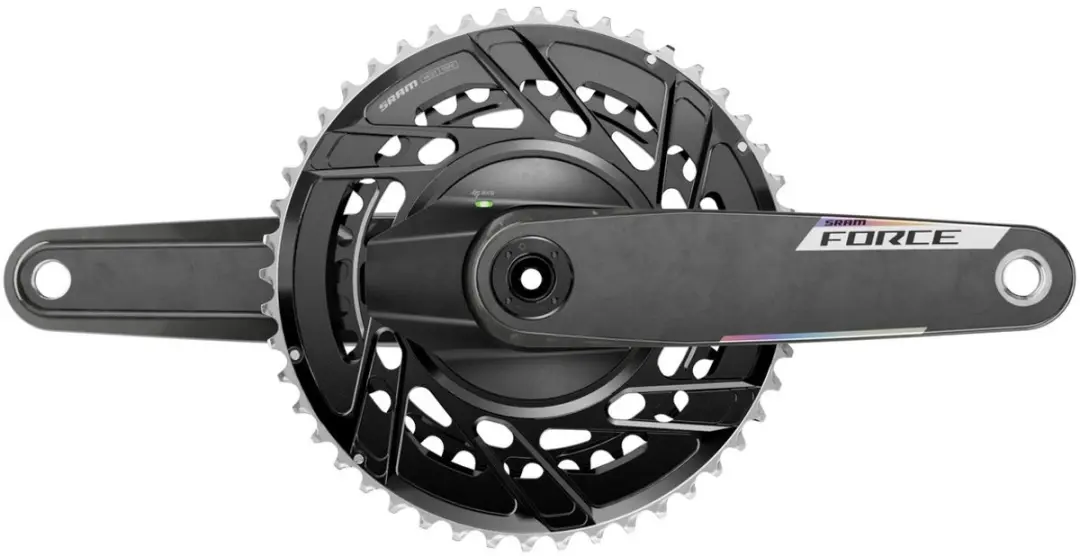 Sram Force Axs E1 Dub Threaded Crankstel Met Vermogensmeter Zilver 172.5 mm / 48