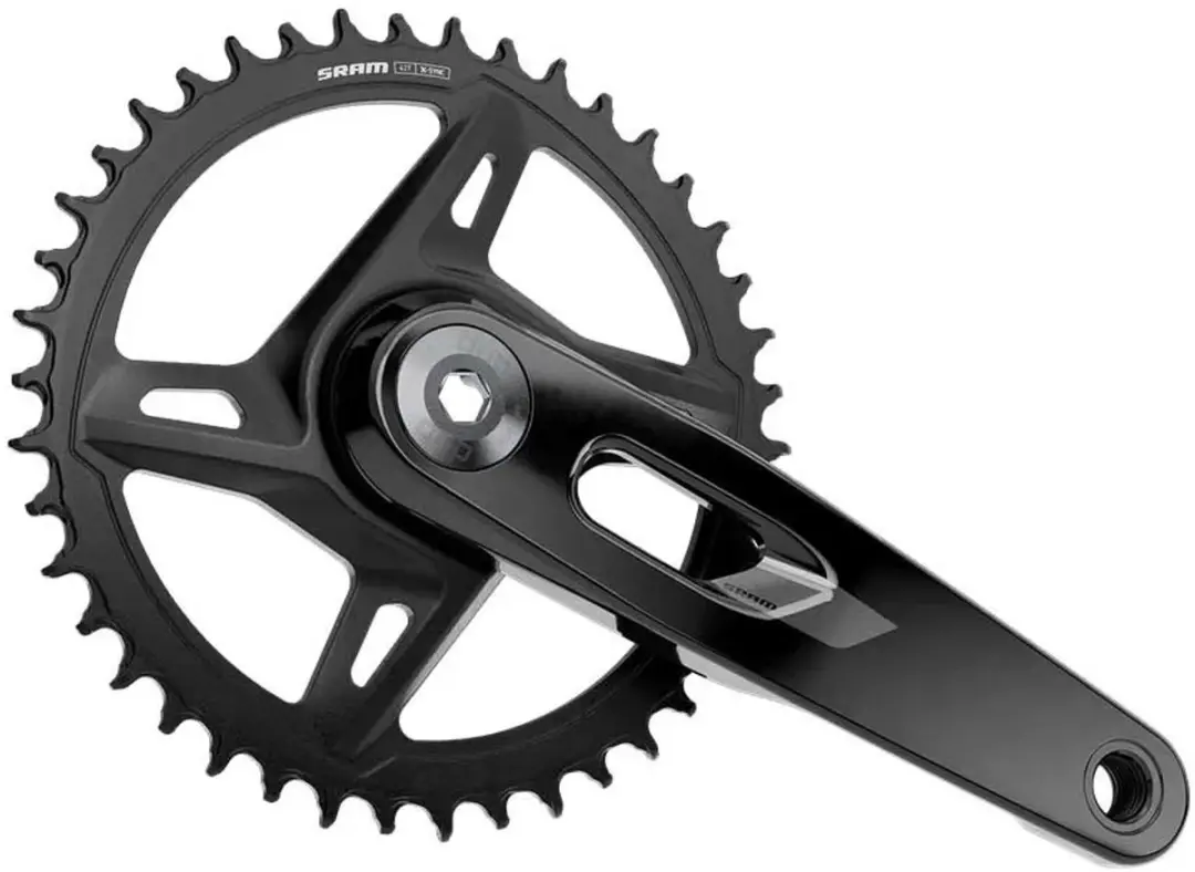 SRAM Rival 1 AXS Xplor Dub Wide DM Crankstel - Zilver 165mm/42t - afbeelding 2 van 2