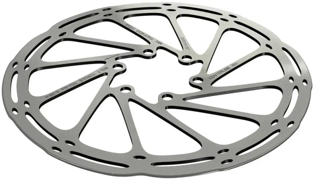 SRAM Centerline Remschijf 180mm - Zilver - afbeelding 6 van 6