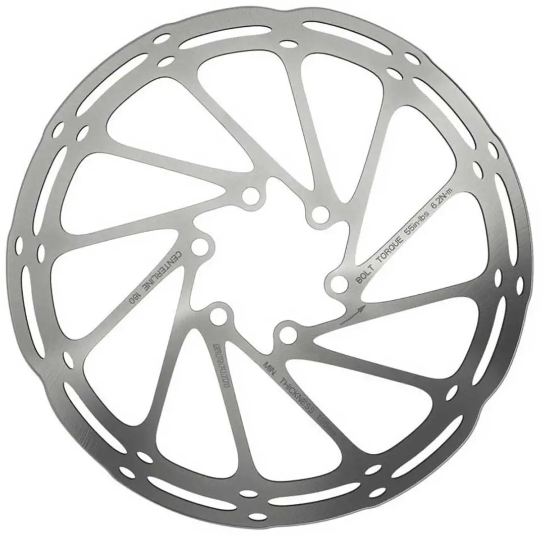 SRAM Centerline Remschijf 180mm - Zilver - afbeelding 4 van 6