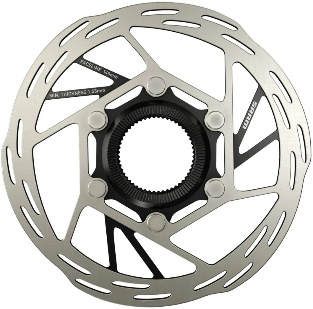 Sram Paceline Centerlock Remschijf Zilver 140 mm