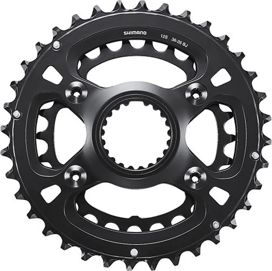 Shimano Deore XT FC-M8100 Kettingblad 36T - 12 Speed - Zwart - afbeelding 6 van 6