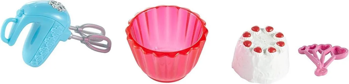 Barbie Bakset - Blauw/Rood