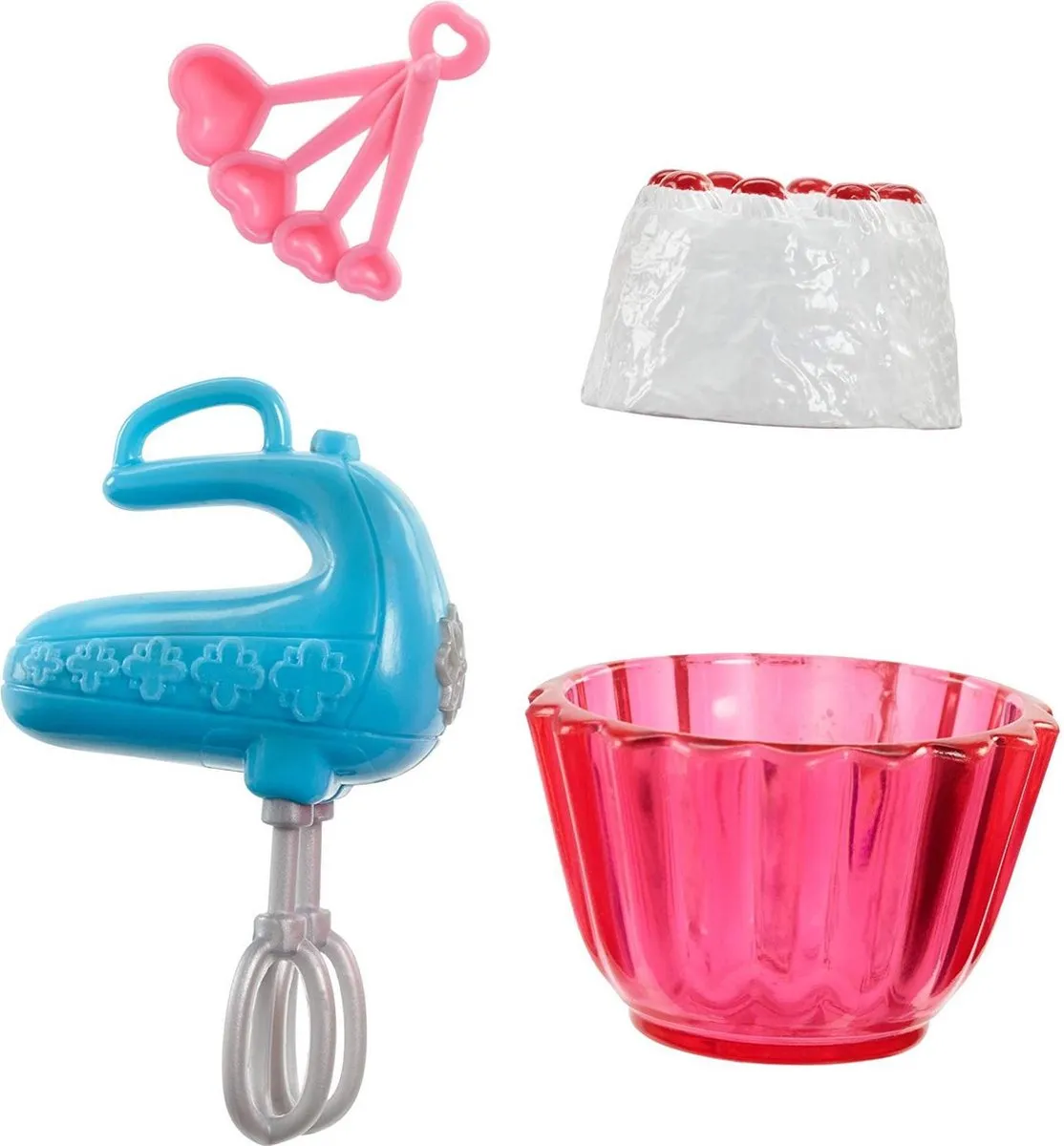 Barbie Bakset - Blauw/Rood
