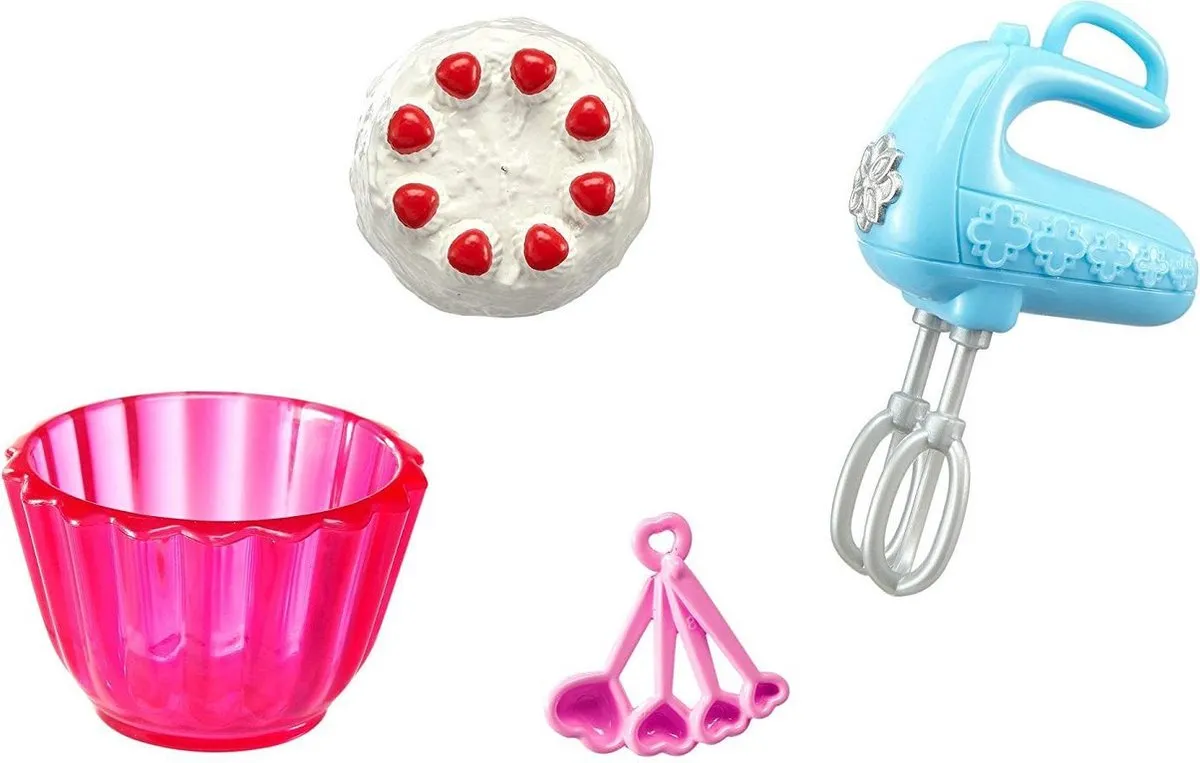 Barbie Bakset - Blauw/Rood
