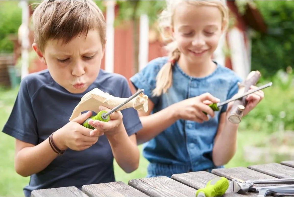 Haba Terra Kids Houtraspenset 3-delig - Groen
