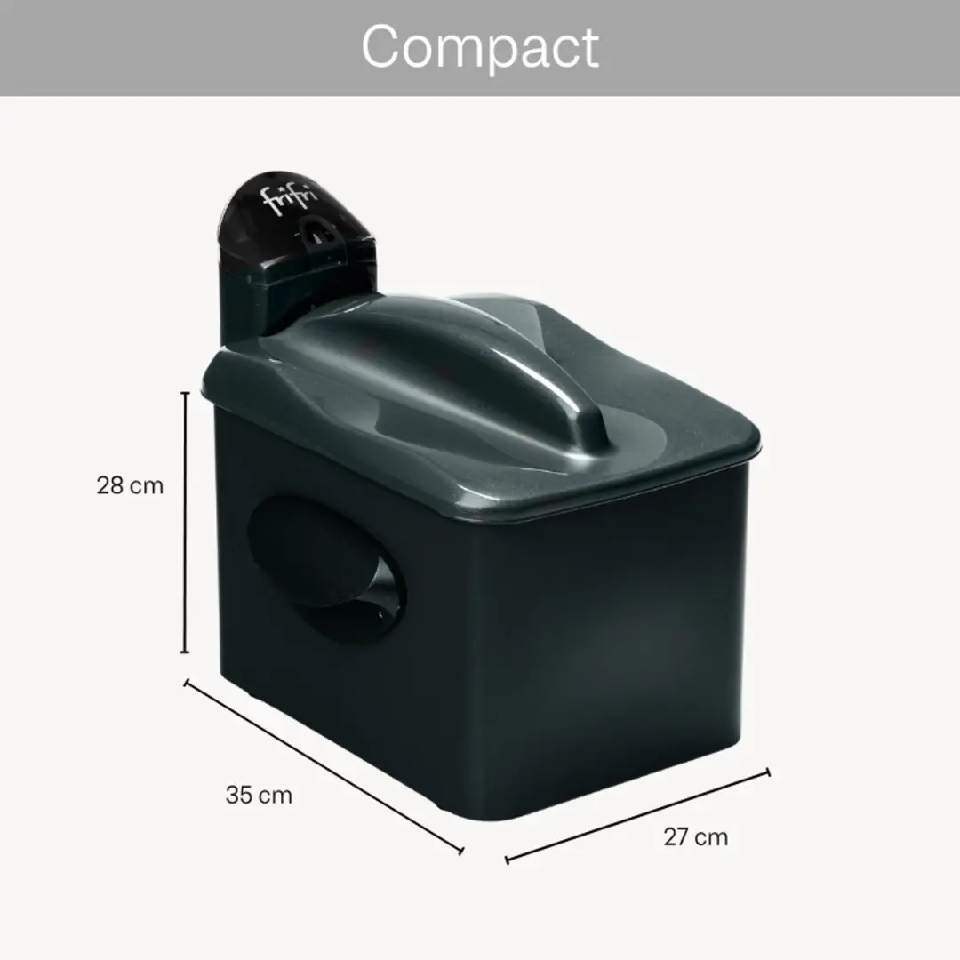 FriFri Expert F1905AS Frituurpan 3200W - 3.5L - Zwart