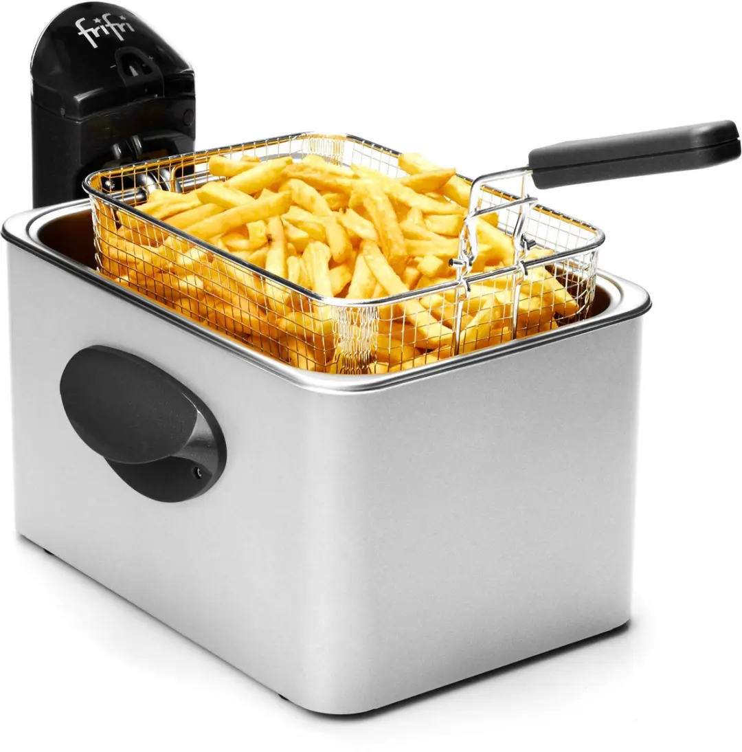 FriFri Expert F1948 Frituurpan 4.5L - 3200W - RVS - afbeelding 2 van 6