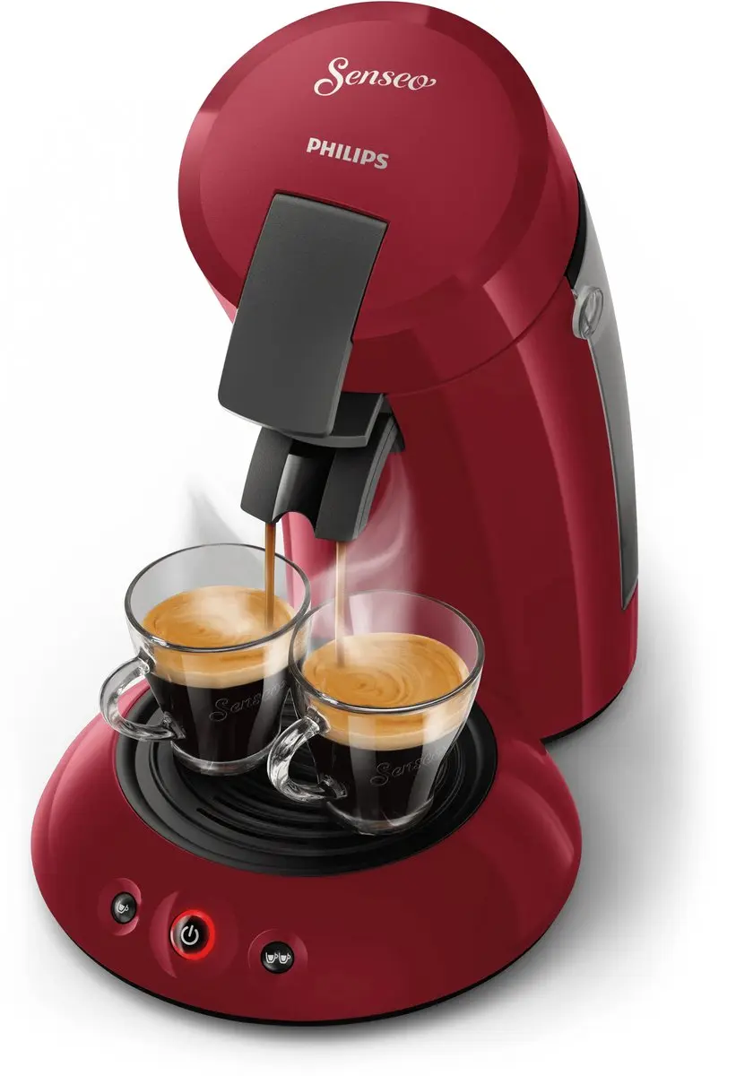Senseo Original HD6553/81 Halfautomatische Koffiecupmachine - Rood