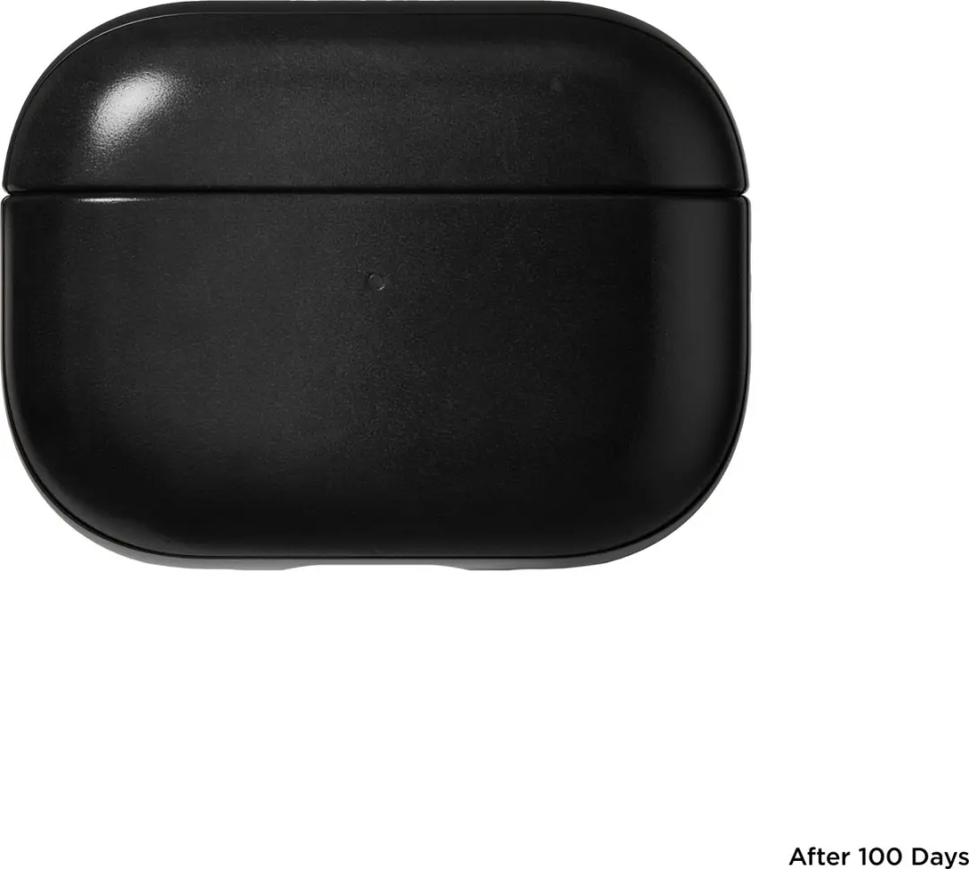 NOMAD AirPods Pro 2 Lederen Hoes 104144114040 - Zwart - afbeelding 4 van 6