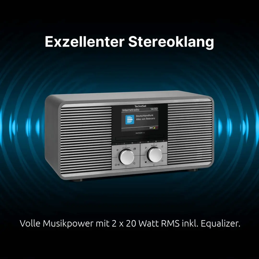 TechniSat DIGITRADIO 425 0000/2960 DAB+ Radio - 40W - afbeelding 5 van 6