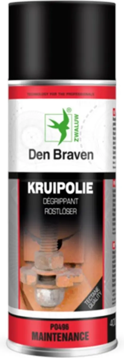 Den Braven Zwaluw Kruipolie 400ml - Transparant - afbeelding 2 van 2