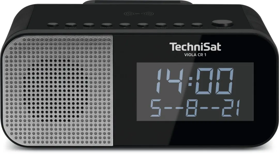Technisat Viola CR 1 DAB+ Wekkerradio - Zwart - afbeelding 6 van 6