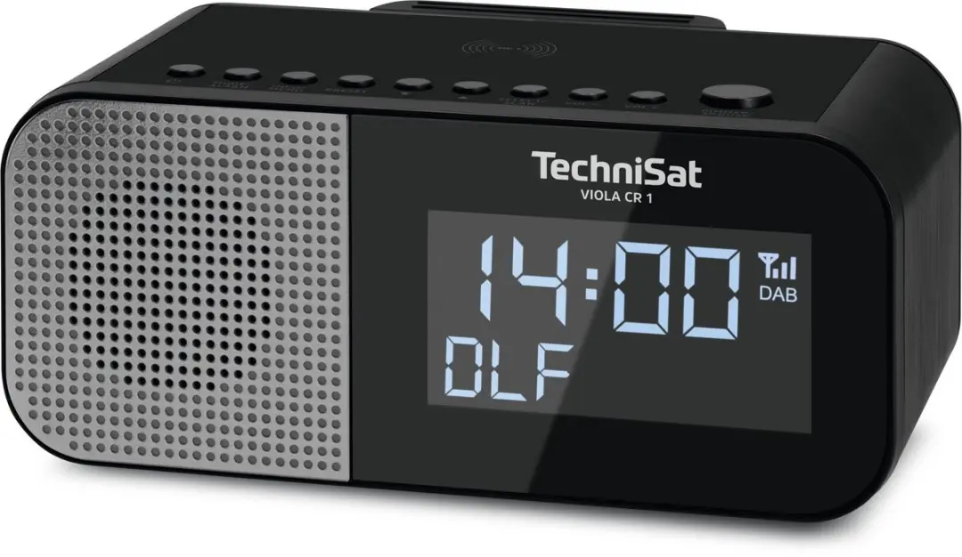 Technisat Viola CR 1 DAB+ Wekkerradio - Zwart - afbeelding 4 van 6