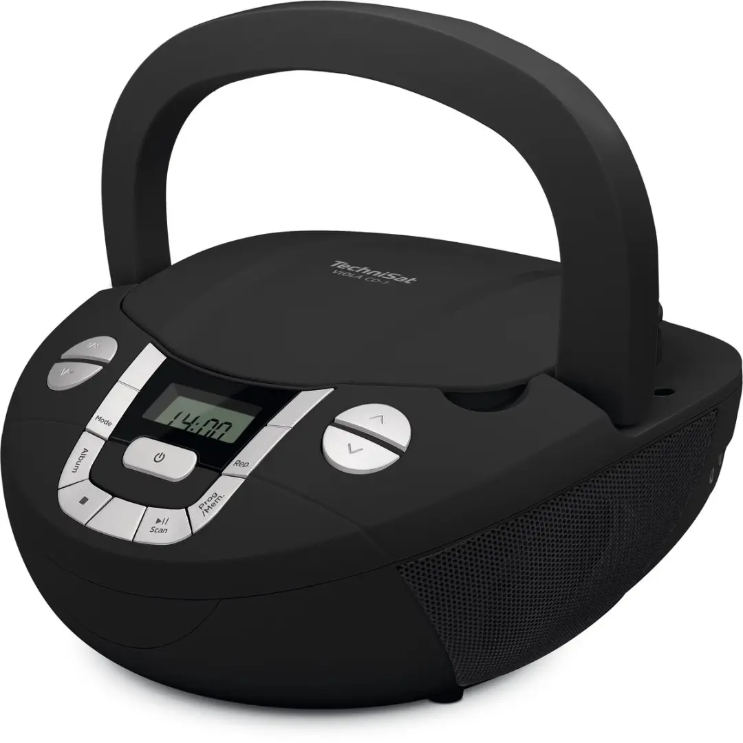 Technisat VIOLA CD-1 Boombox - Zwart - afbeelding 3 van 6