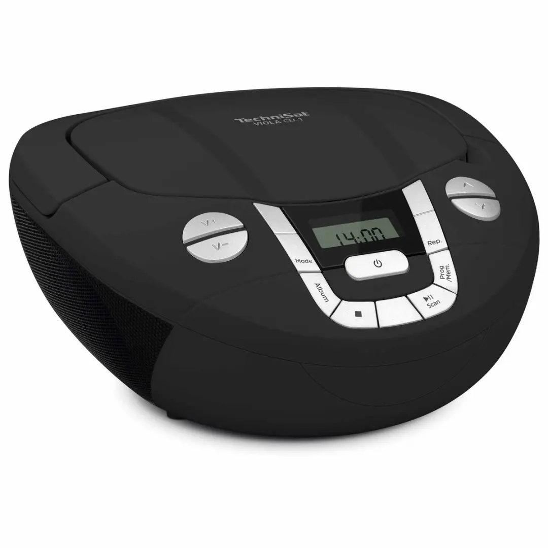 Technisat VIOLA CD-1 Boombox - Zwart - afbeelding 4 van 6