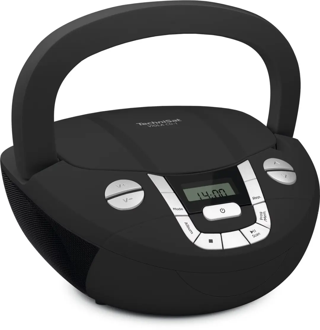 Technisat VIOLA CD-1 Boombox - Zwart - afbeelding 6 van 6