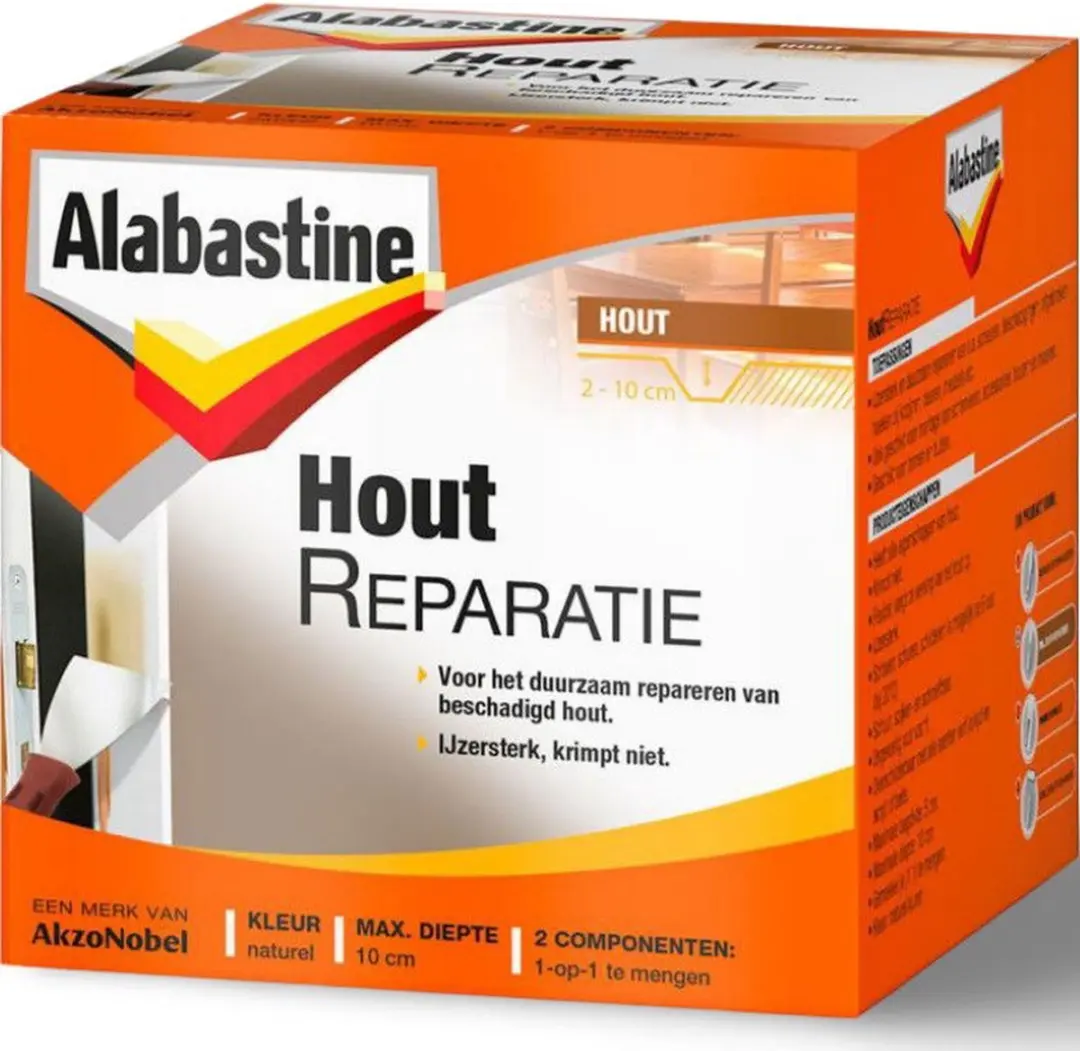 Alabastine Houtreparatie 500g - Naturel