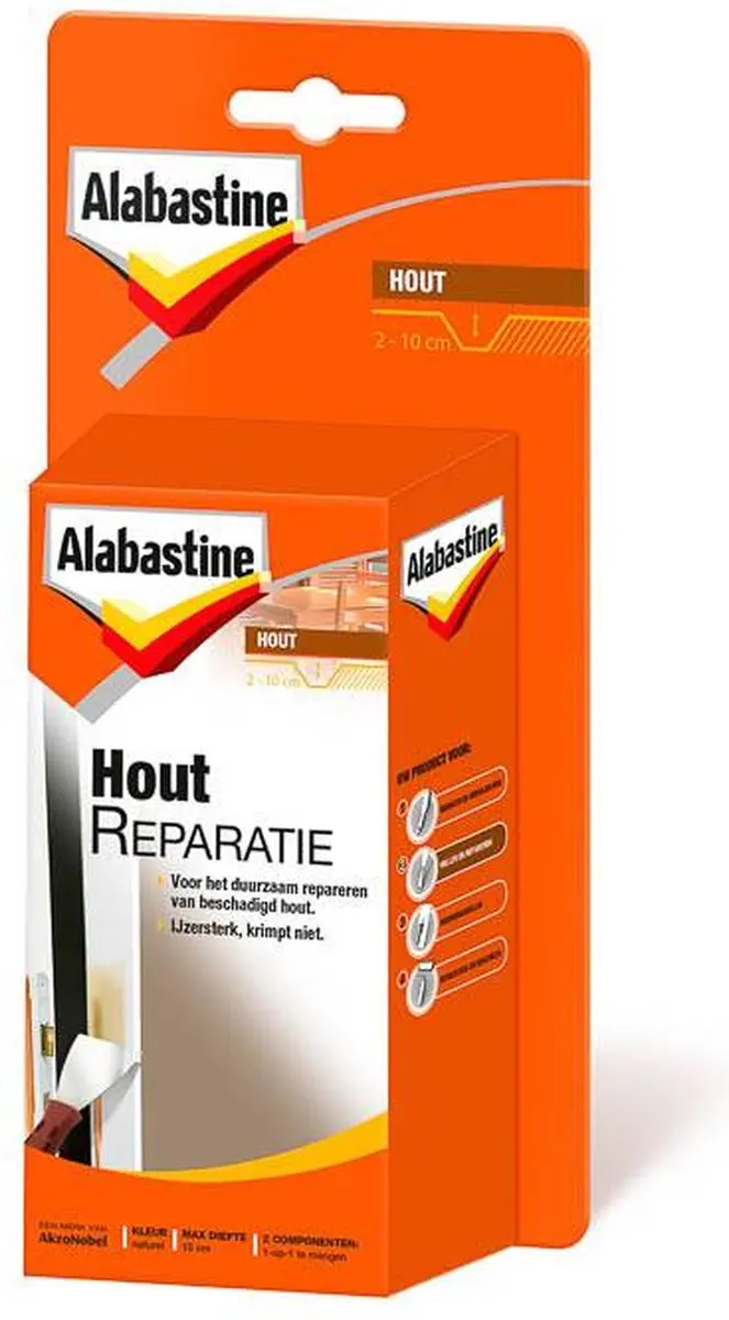 Alabastine Houtreparatie 500g - Naturel