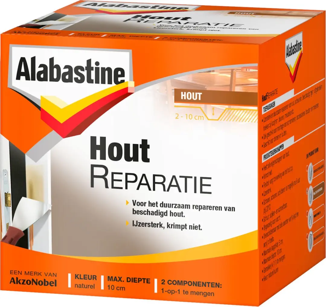 Alabastine Houtreparatie 500g
