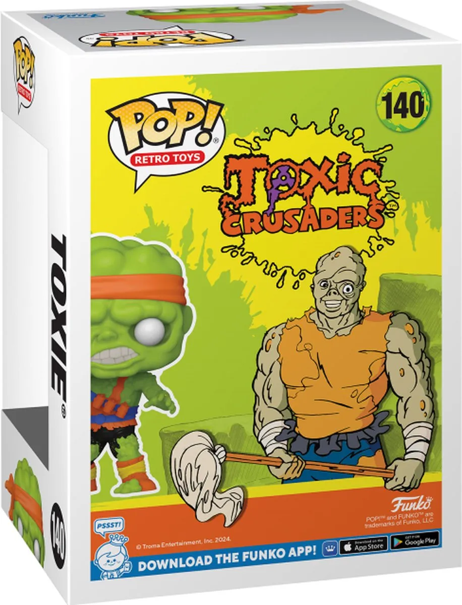 Funko Pop! Toxic Crusaders Toxic Vinyl Figur 140 - Multicolor