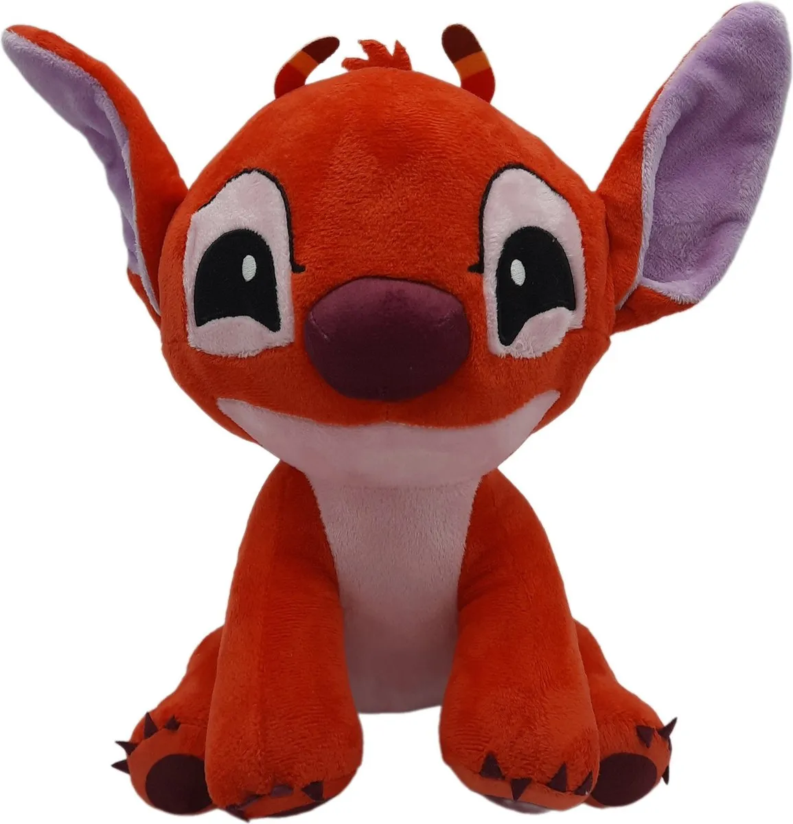 Disney Lilo & Stitch Leroy Knuffel - 25 cm - Rood