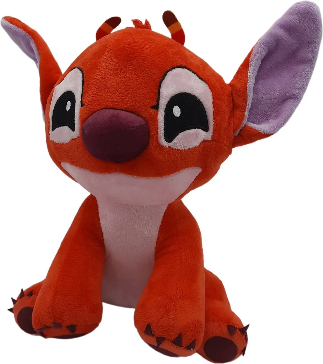 Disney Lilo & Stitch Leroy Knuffel - 25 cm - Rood