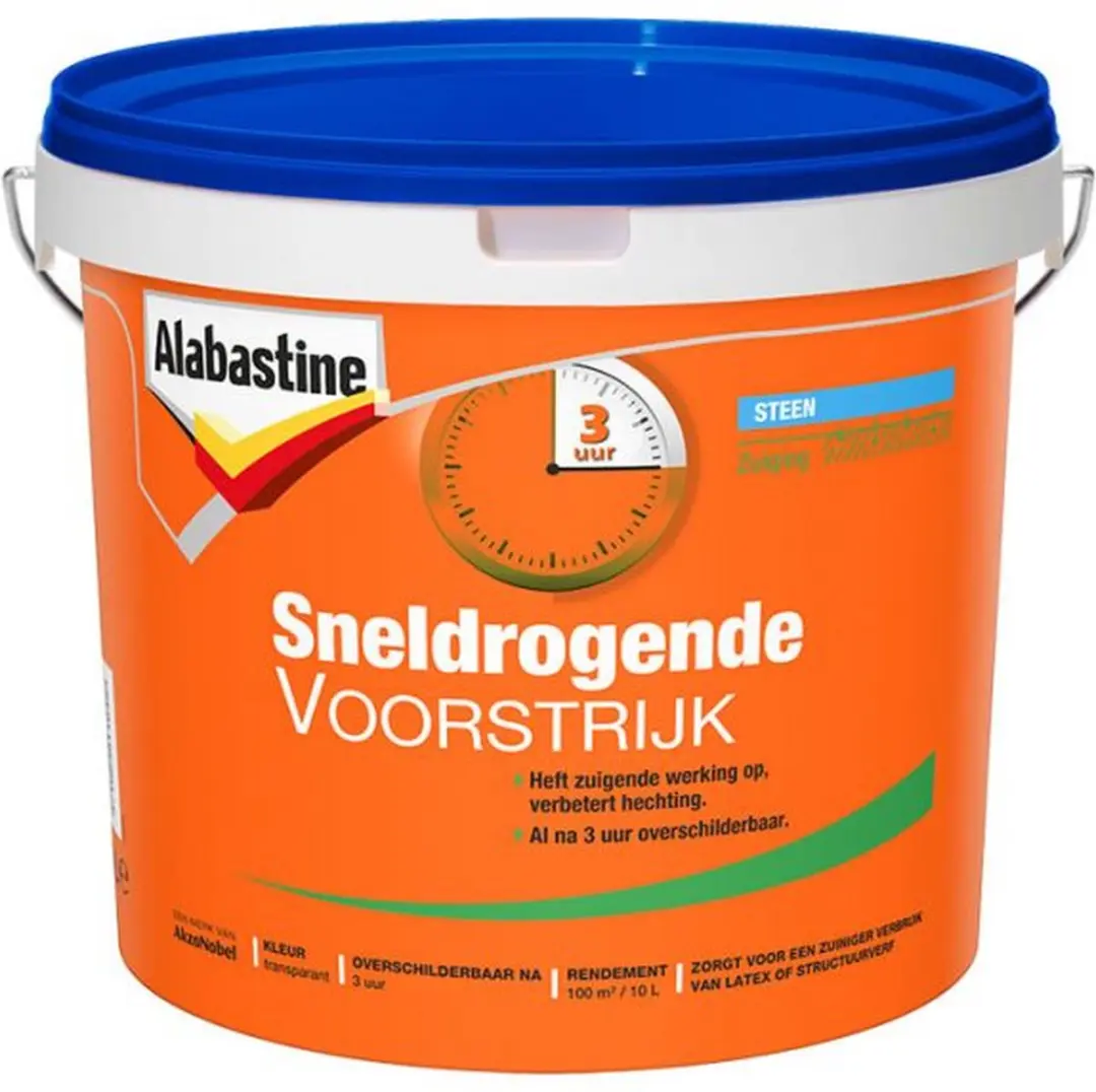 Alabastine Voorstrijk Sneldrogend 2,5L - Wit