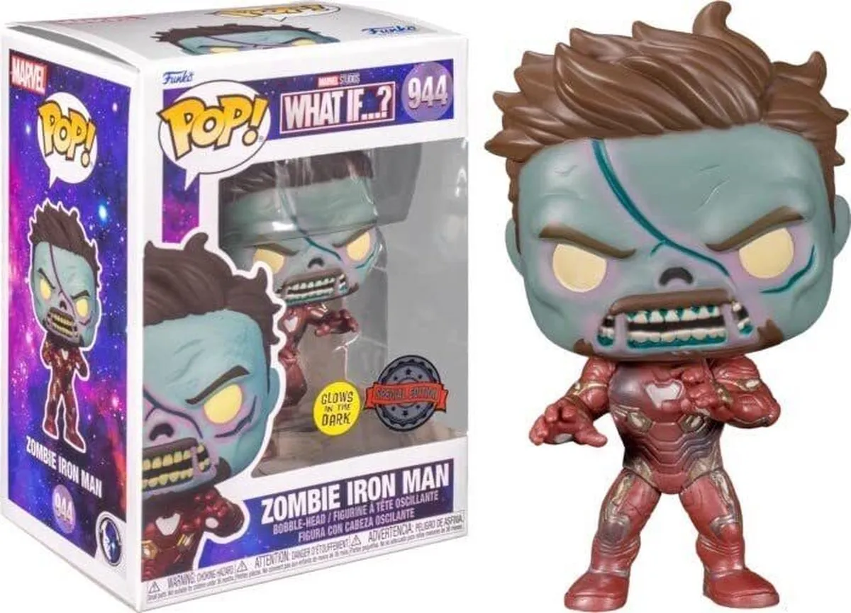 Funko Pop! Marvel What If..? Zombie Iron Man #944