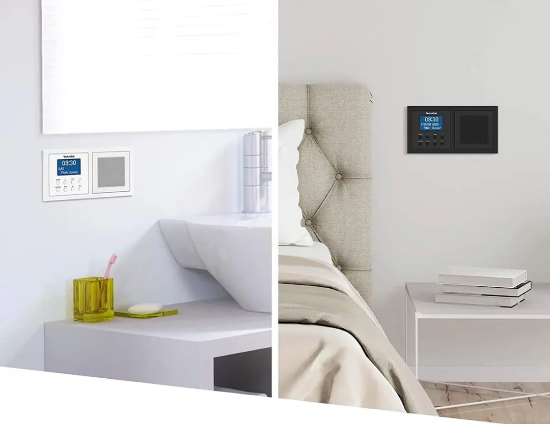 Technisat DIGITRADIO UP 1 Inbouwradio DAB+ - 2W - Zwart - afbeelding 2 van 6