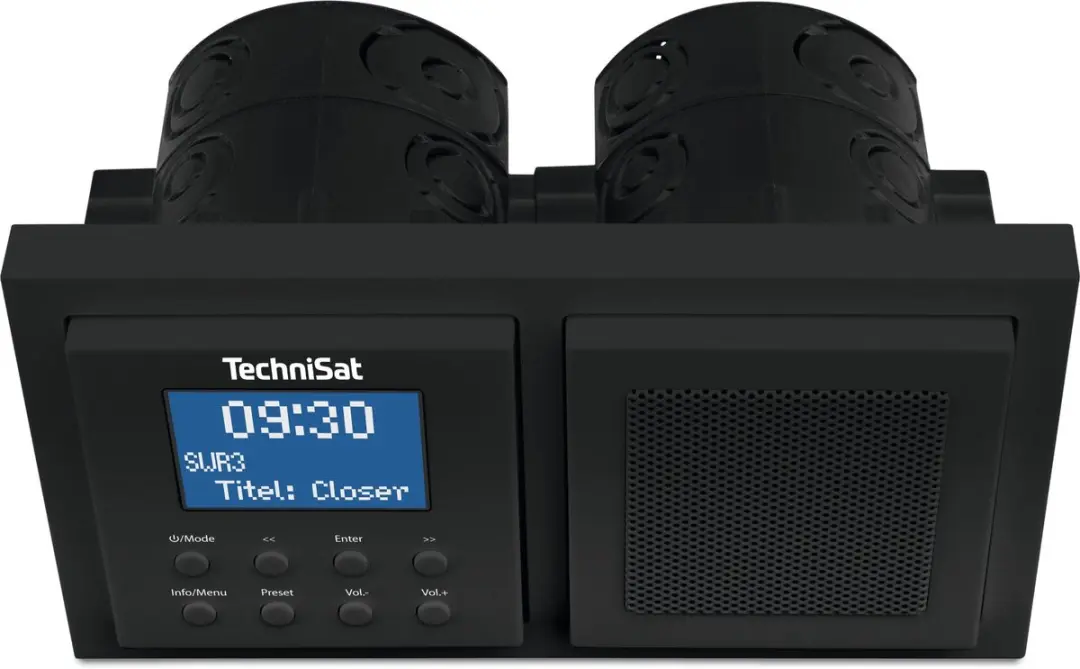 Technisat DIGITRADIO UP 1 Inbouwradio DAB+ - 2W - Zwart - afbeelding 4 van 6