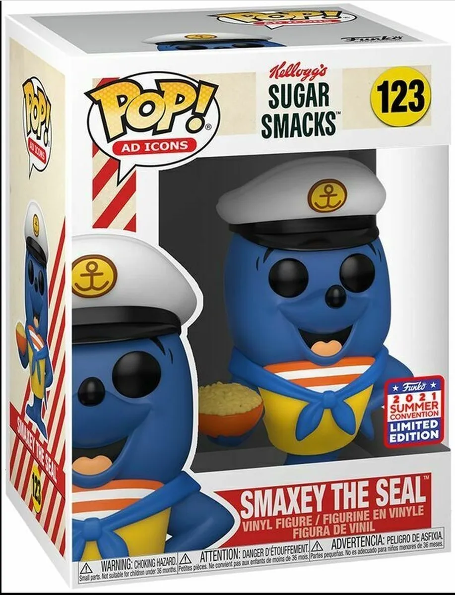 Funko Pop! Ad Icons Kellogg’s Smaxey the Seal #123 - Multi