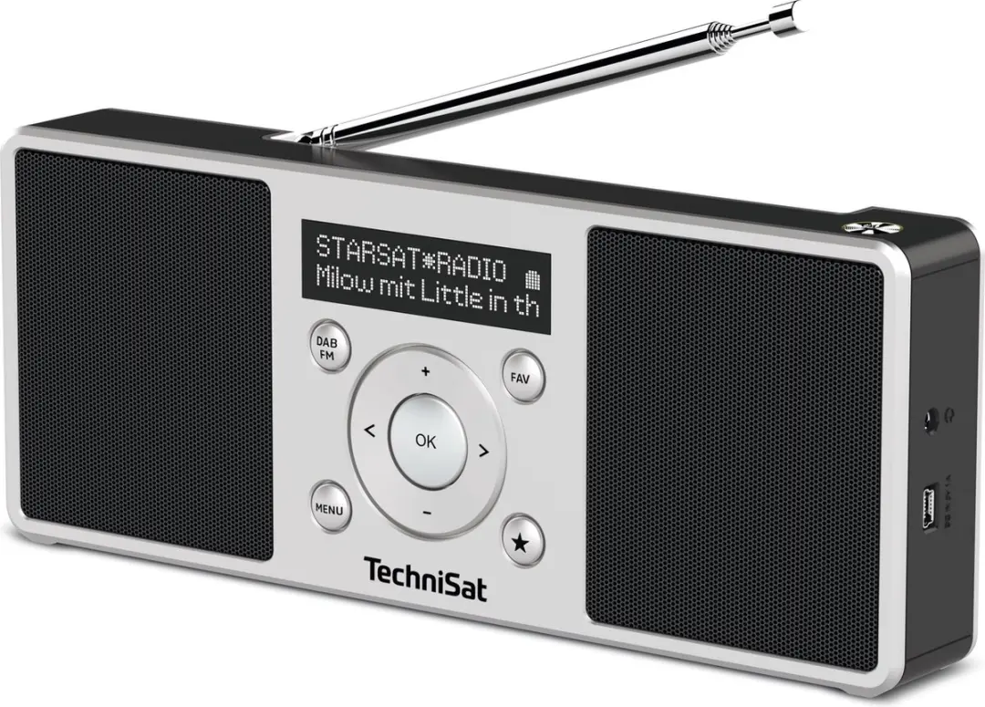 Technisat DIGITRADIO 1 S DAB+ radio - Zwart, Zilver - afbeelding 3 van 5