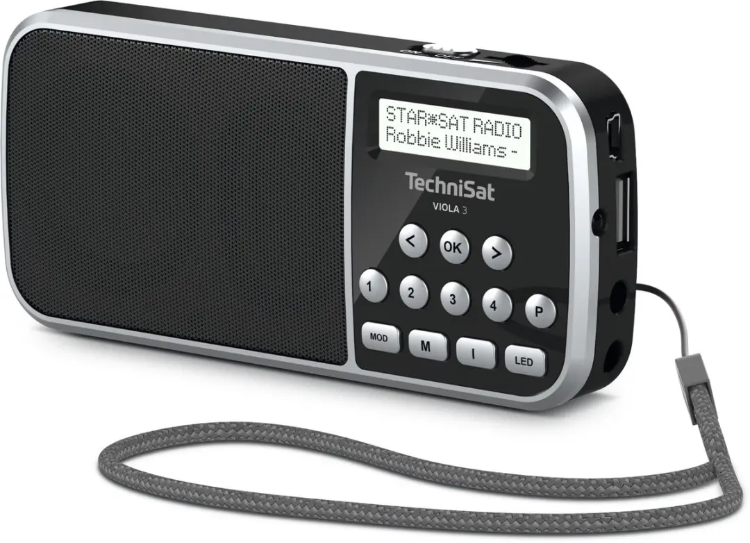 Technisat Viola 3 DAB-radio - Zwart - afbeelding 2 van 4