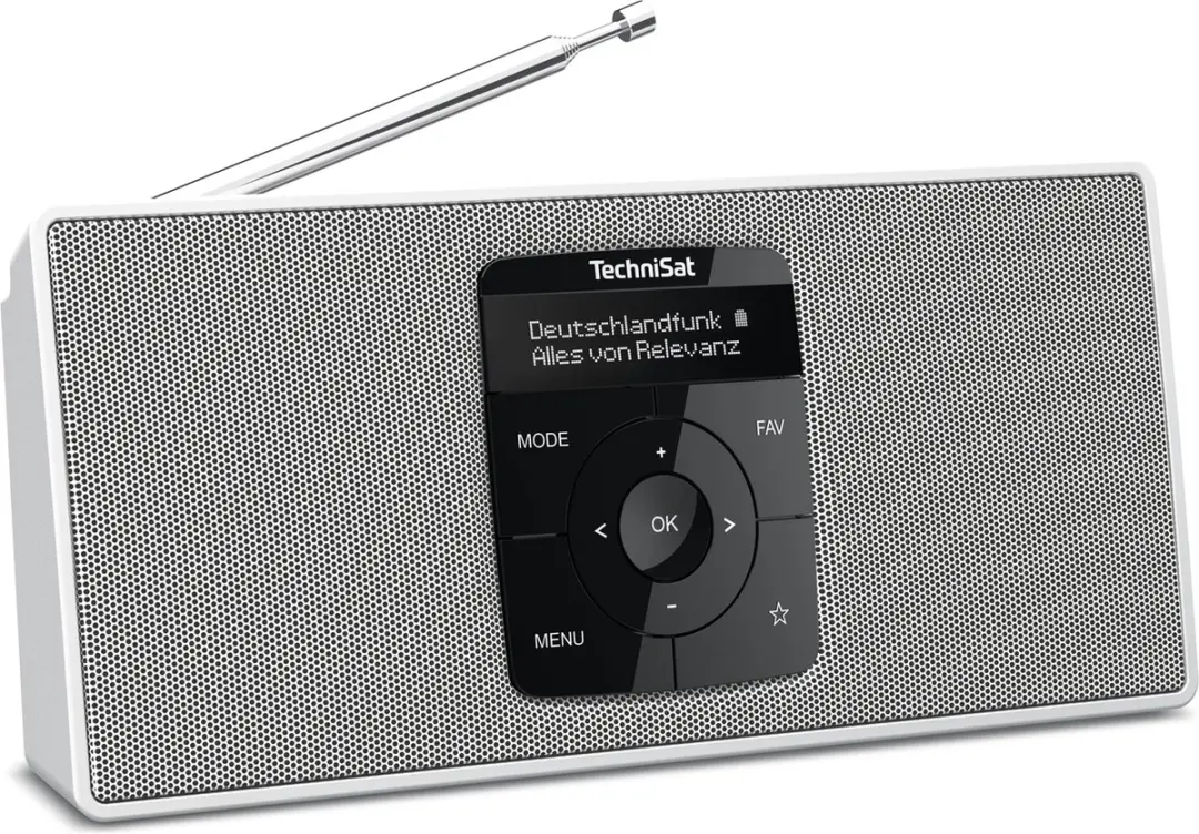 Technisat Digitradio 2S - Wit - afbeelding 2 van 5