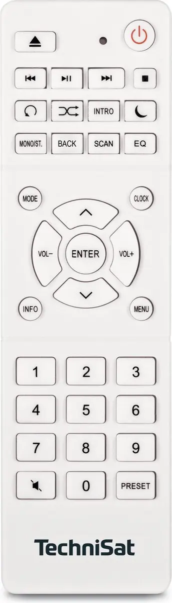 Technisat Digitradio 370 CD IR - DAB+/FM/Internetradio - Wit - afbeelding 3 van 6
