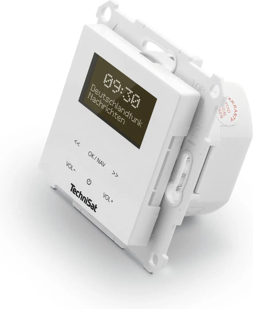 Technisat Digitradio UP 55 Inbouwradio - Wit - afbeelding 2 van 6