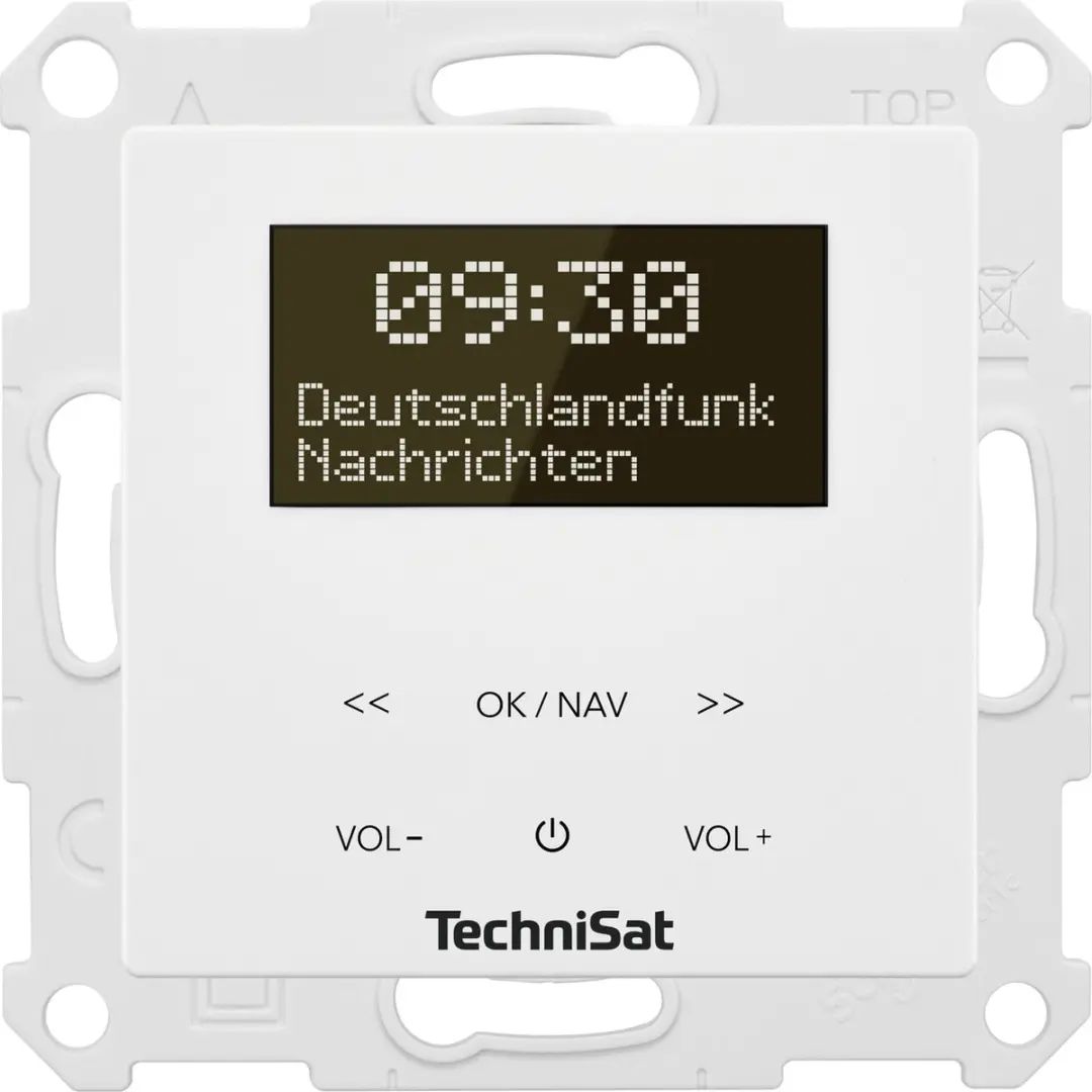 Technisat Digitradio UP 55 Inbouwradio - Wit - afbeelding 4 van 6