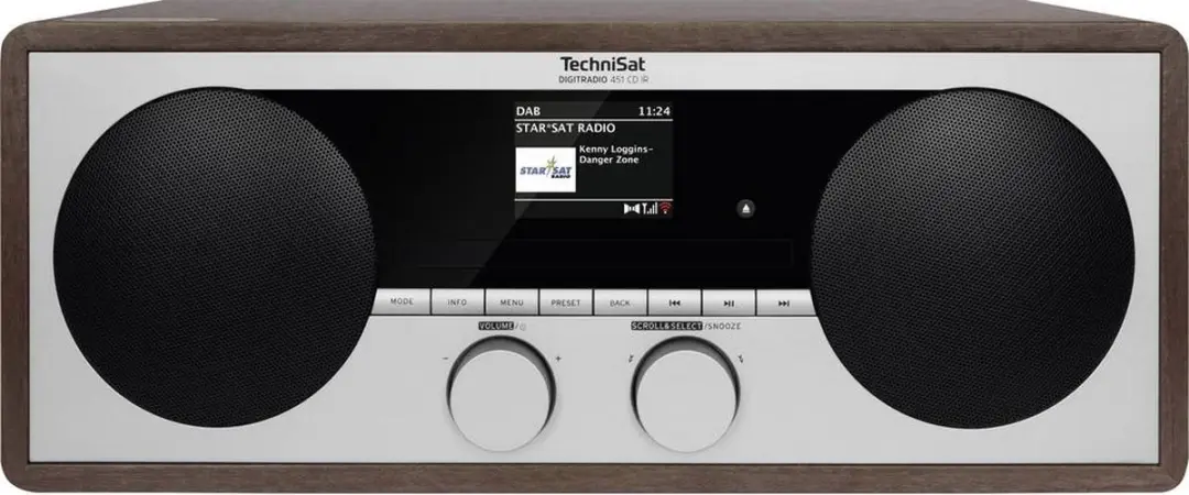 Technisat Digitradio 451 CD IR Internetradio - 30W - Hout - afbeelding 5 van 6