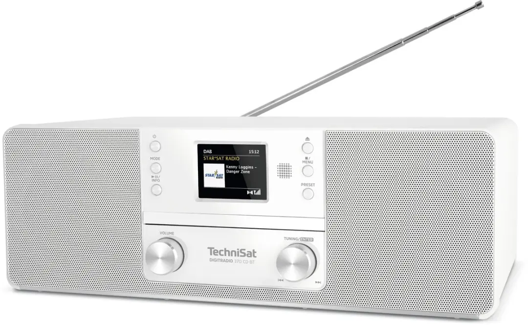 Technisat DigitRadio 370 CD BT - Wit - afbeelding 4 van 6
