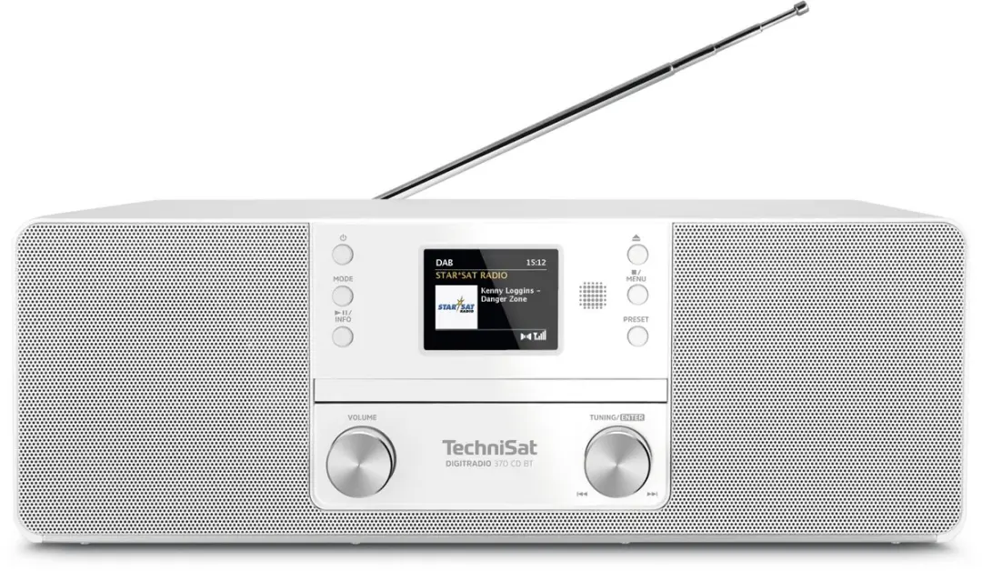 Technisat DigitRadio 370 CD BT - Wit - afbeelding 5 van 6