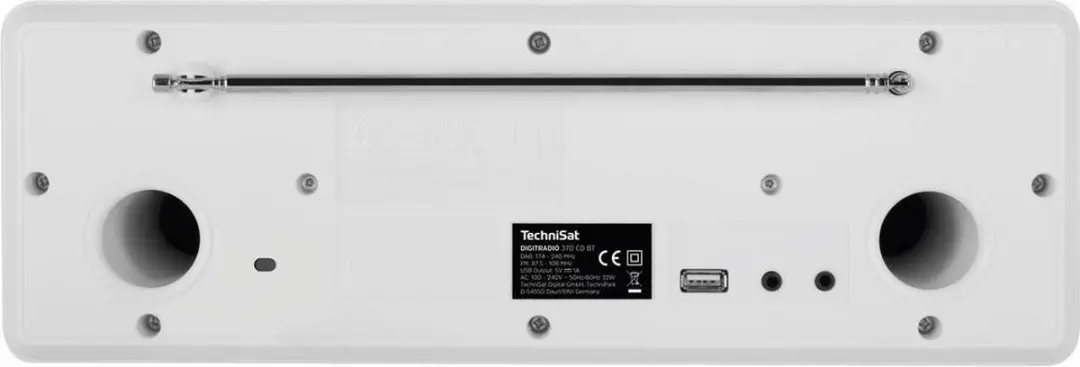 Technisat DigitRadio 370 CD BT - Wit - afbeelding 6 van 6
