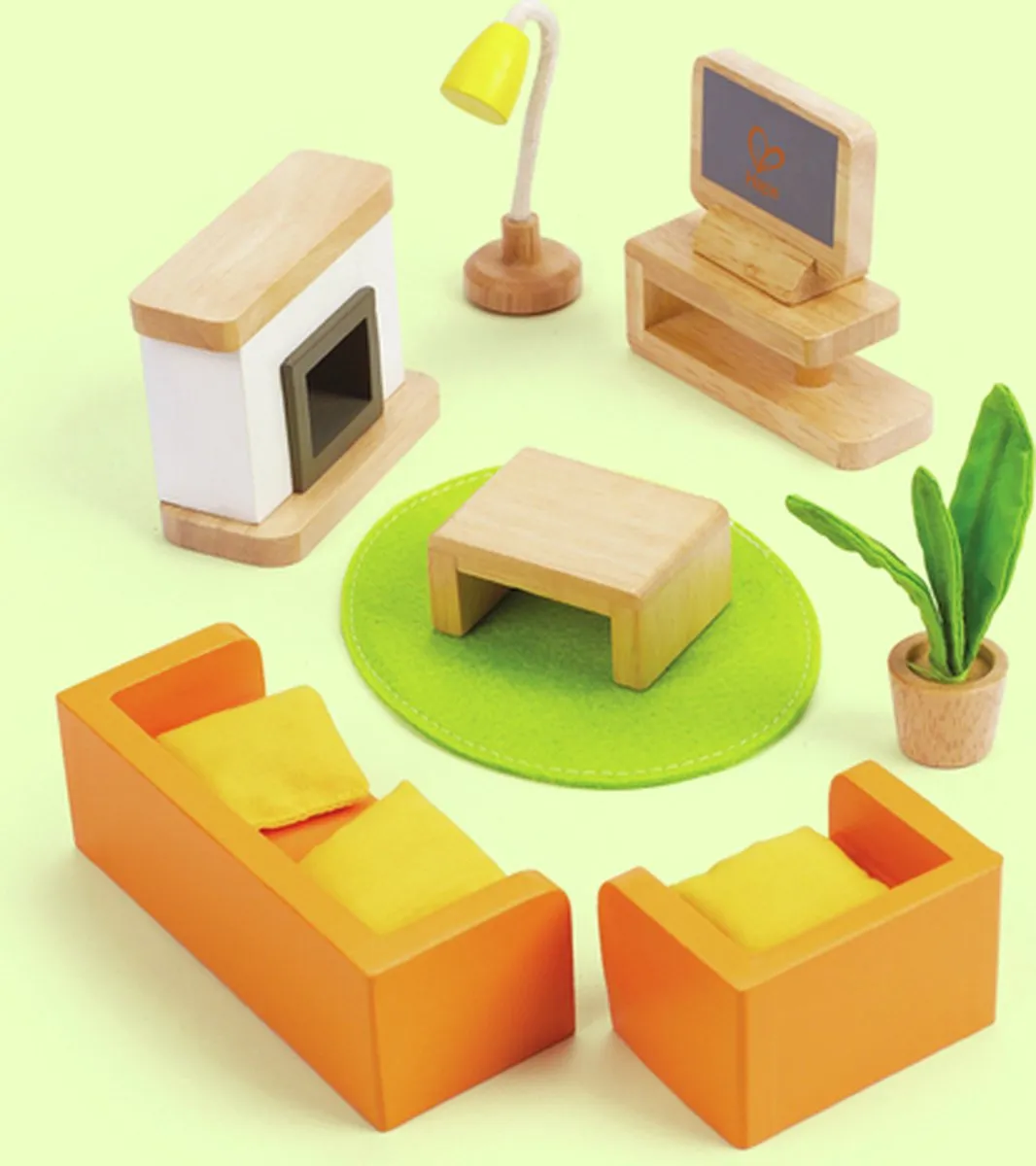 Hape Wohnzimmer Poppenhuismeubels