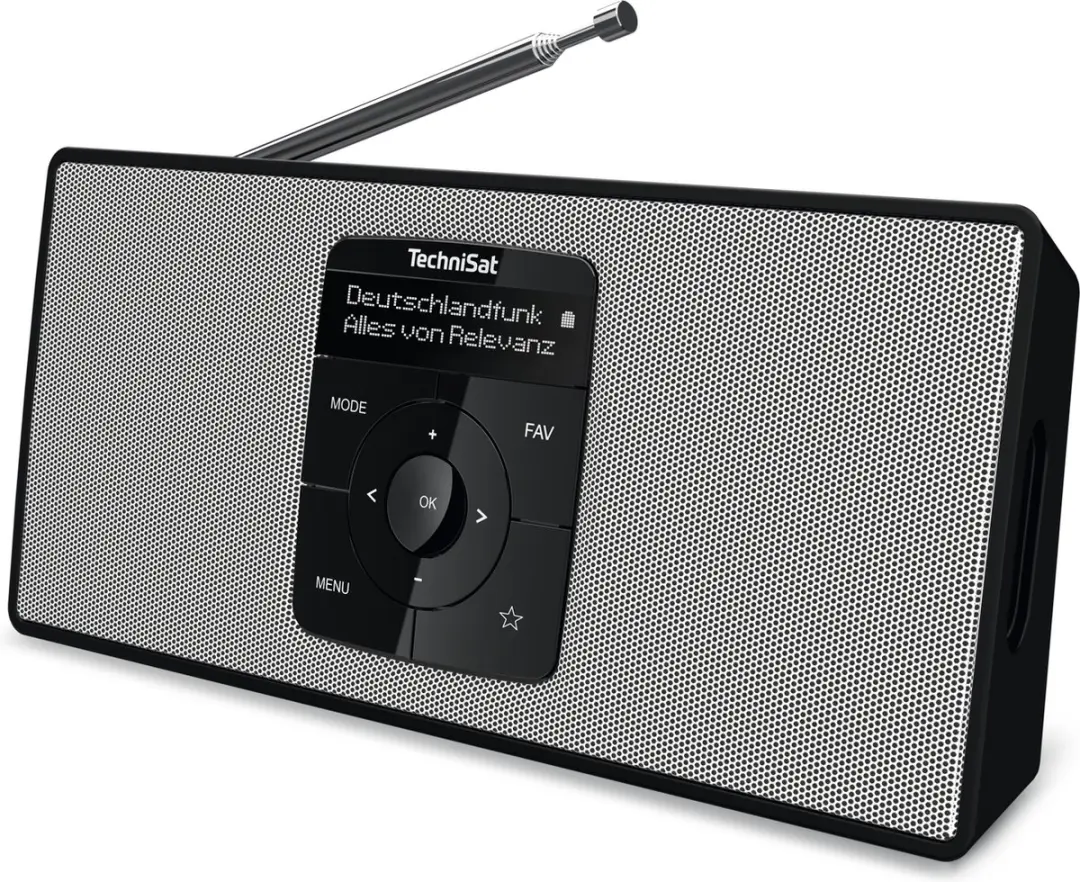 Technisat Digitradio 2S - Zwart/Wit - afbeelding 2 van 6